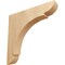 Ekena Millwork 1 3/4"W x 10"D x 10"H Large Olympic Wood Bracket, Red Oak BKTW01X10X10OLRO - alternate 1
